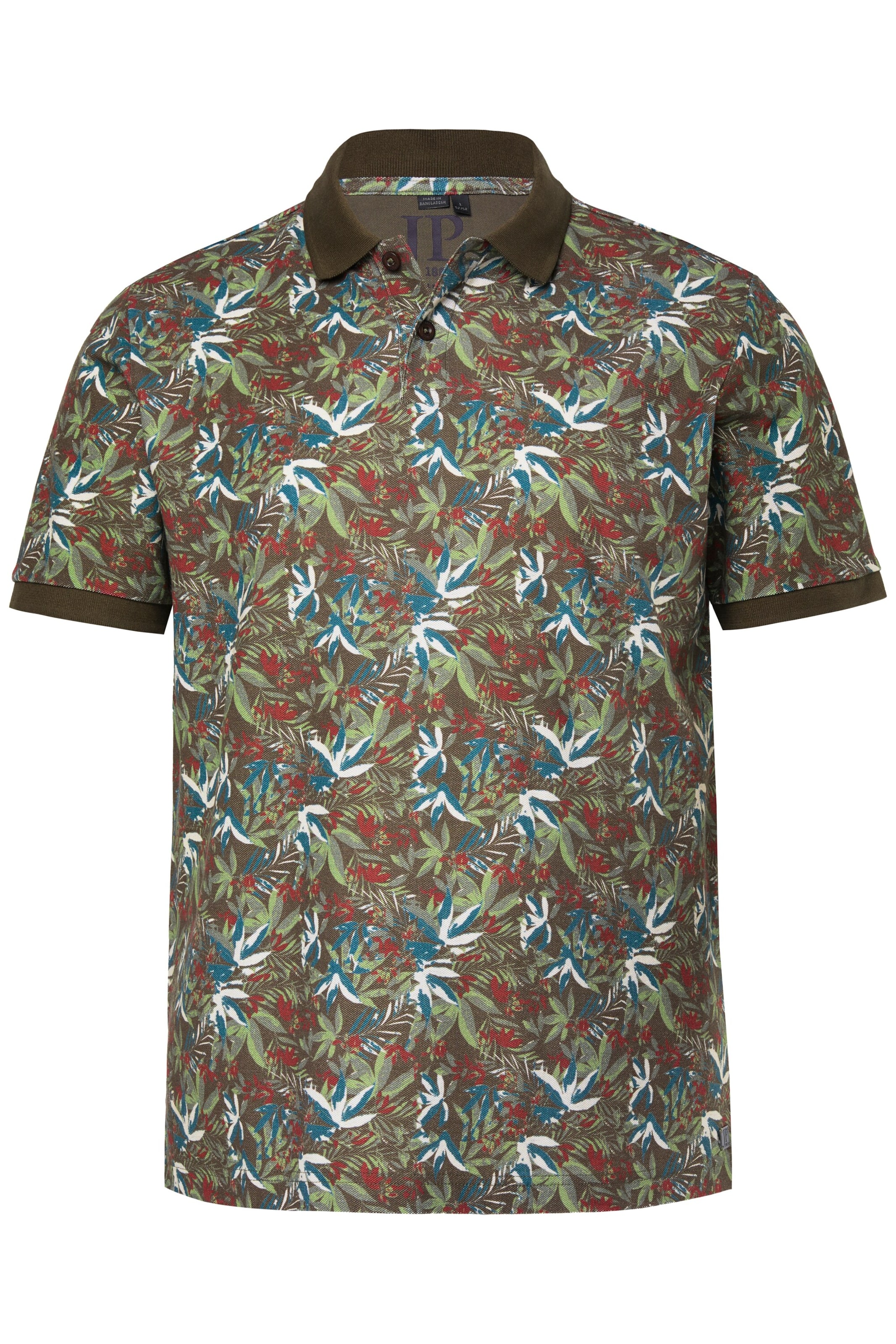 JP1880 Shirt in Braun: Vorderseite