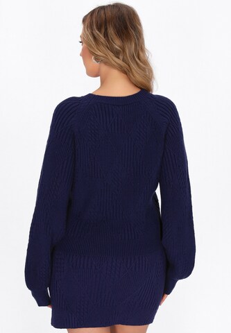 faina - Jersey en azul