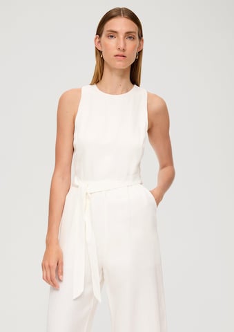 s.Oliver BLACK LABEL Jumpsuit in White