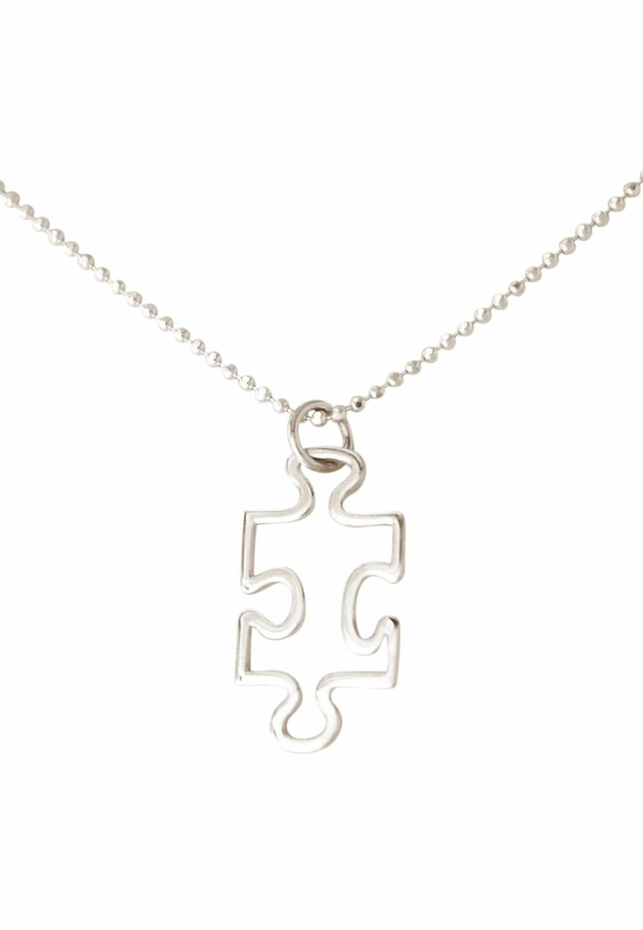 Gemshine Kette in Silber: Vorderseite