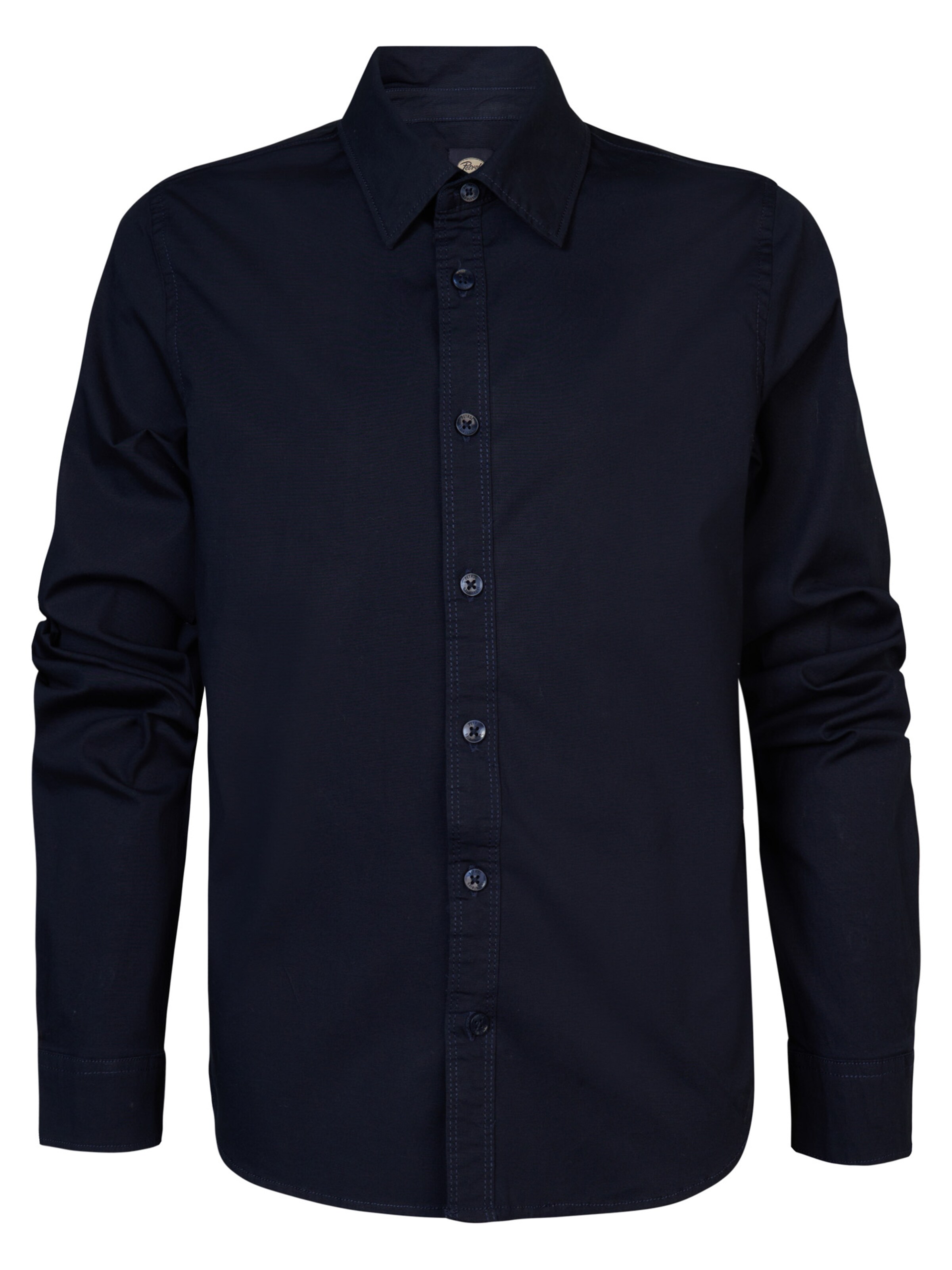 Petrol Industries Slim fit Button up shirt 'Mcgrath' in Blue: front