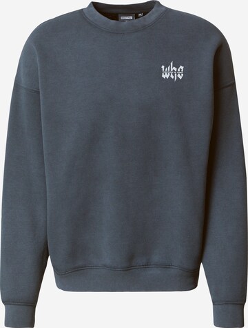 ABOUT YOU x Dardan Sweatshirt 'Jake' in Blauw: voorkant