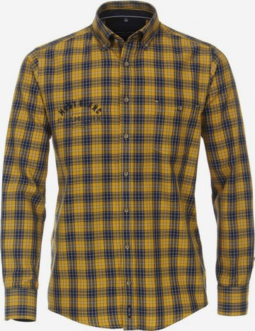 VENTI Regular fit Overhemd in Geel: voorkant