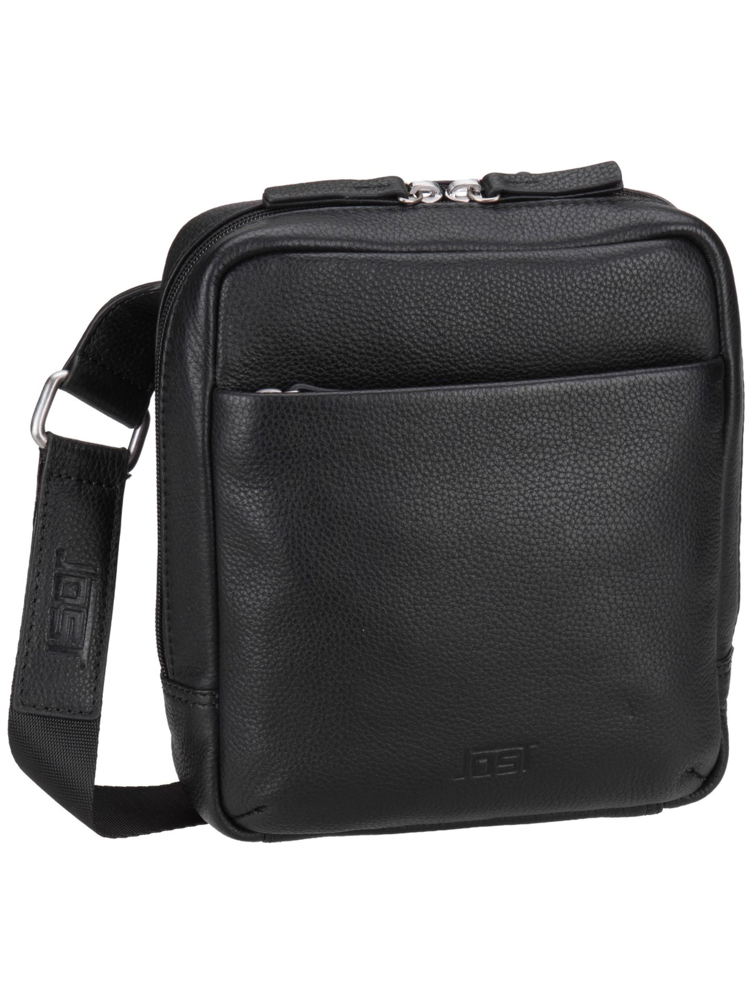 JOST Umhängetasche 'Frankfurt Shoulder' in Schwarz: Vorderseite