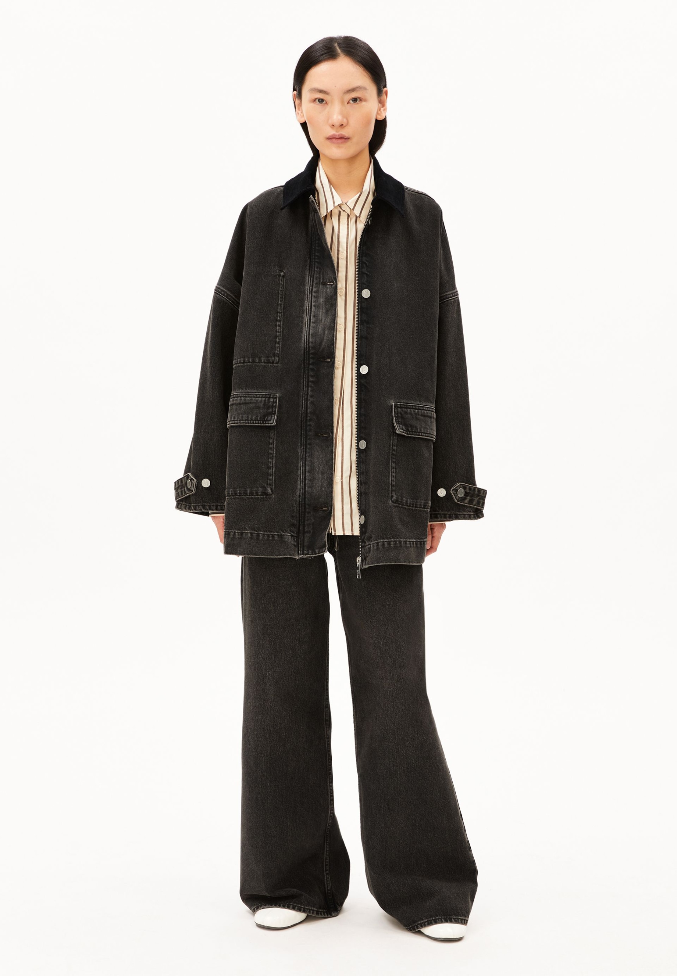 ARMEDANGELS Jacke in Schwarz