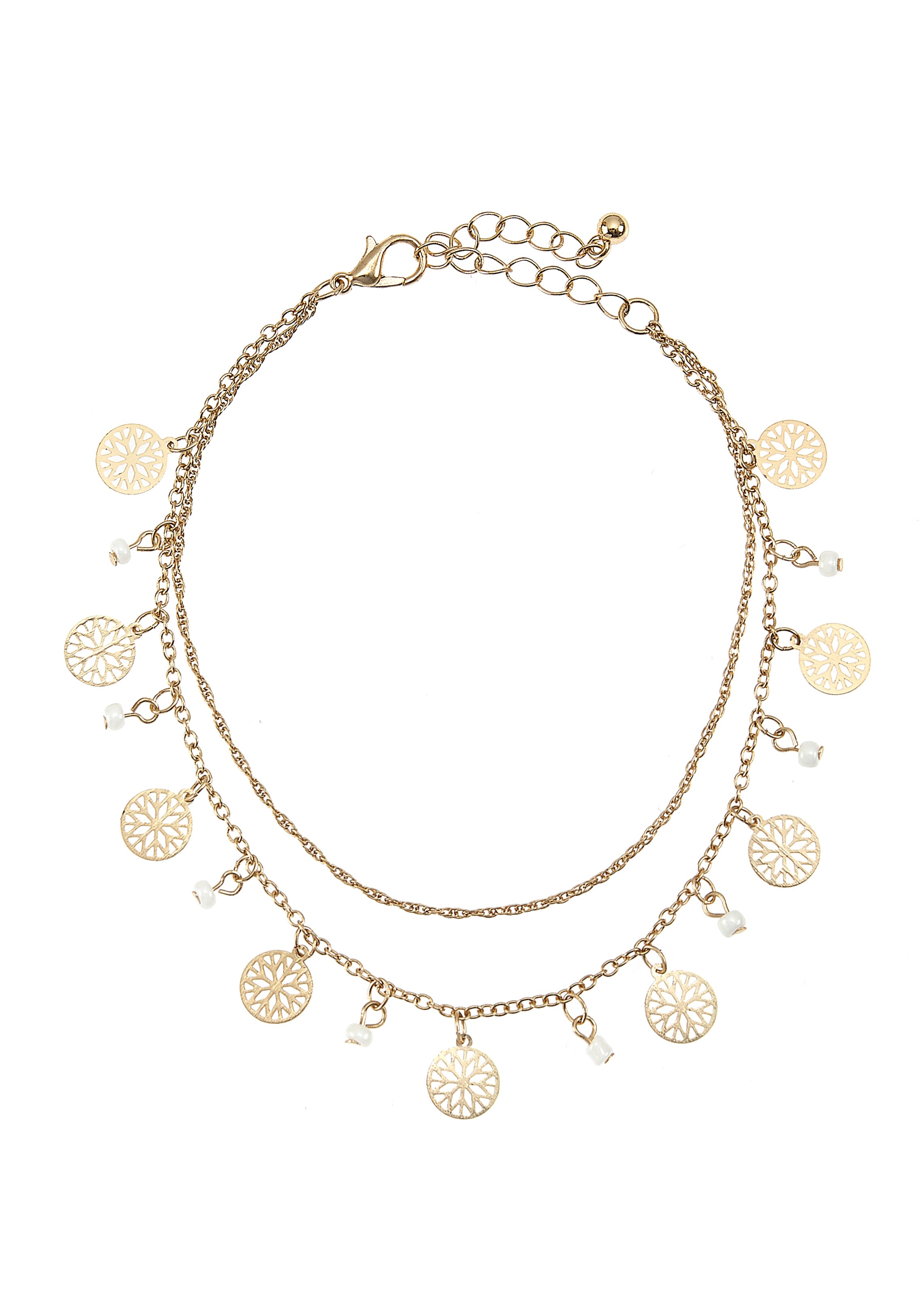 LASCANA Foot Jewelry in Gold: front