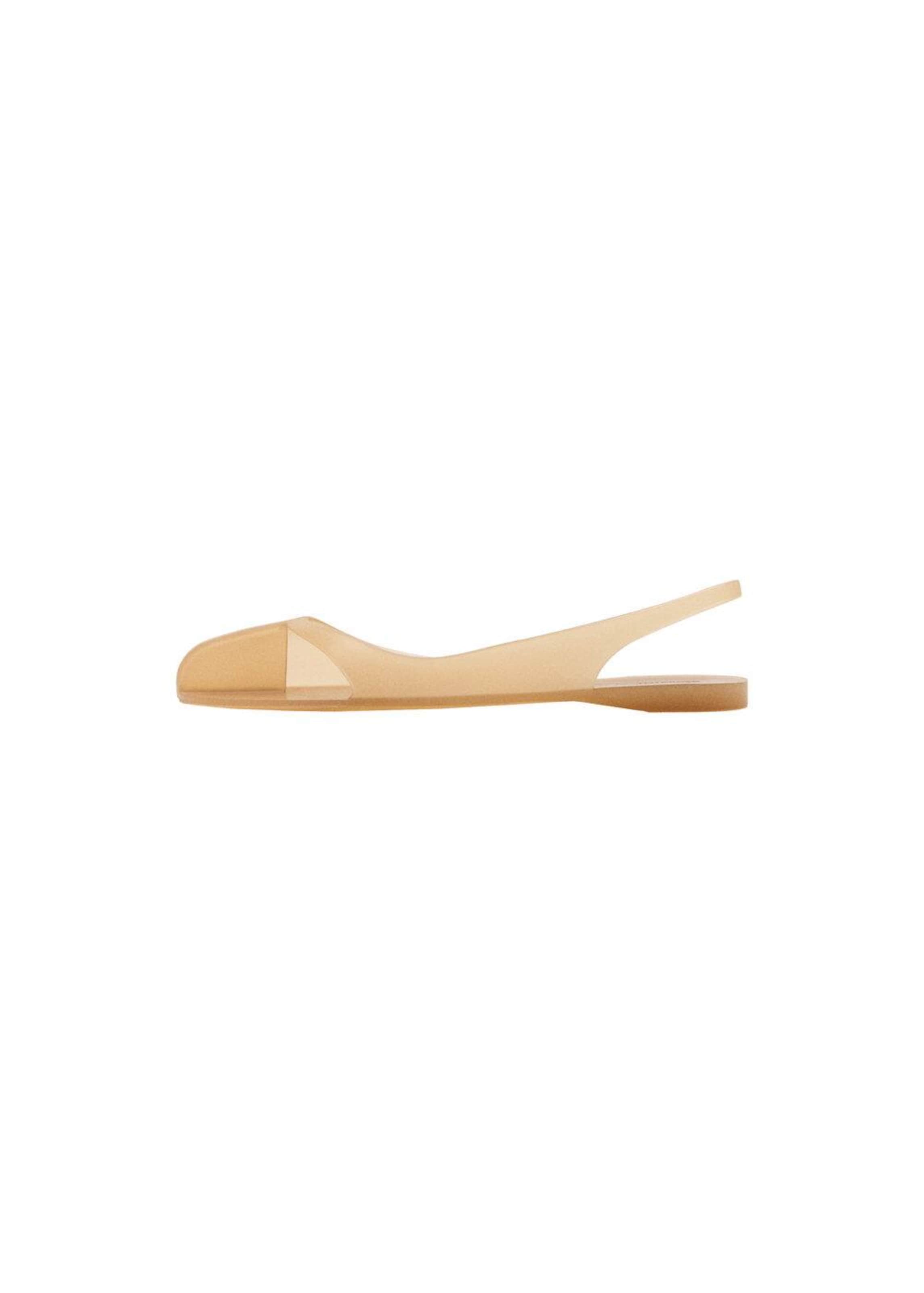 MANGO Ballet Flats 'Supra' in Beige: front