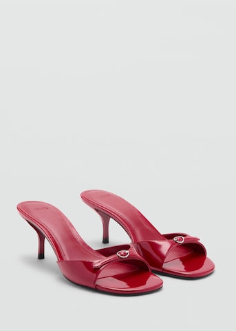Zoccoletto 'MADE' di MANGO in rosso
