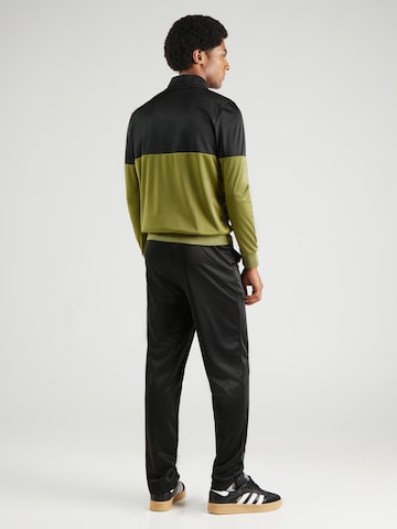 Sergio Tacchini Jogginganzug 'SANTOS' in Schwarz: Rückseite