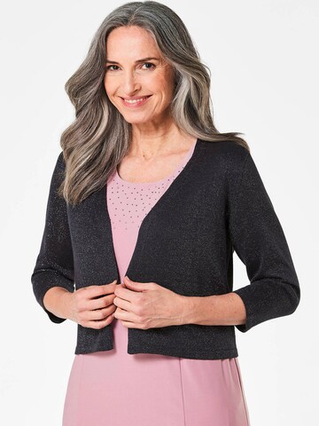 Cardigan Goldner en noir : devant