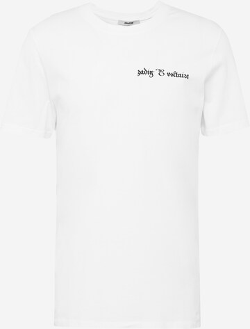 T-Shirt Zadig & Voltaire en blanc : devant