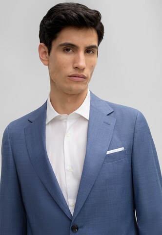 STRELLSON Slim fit Suit 'Alzer-Kynd' in Blue