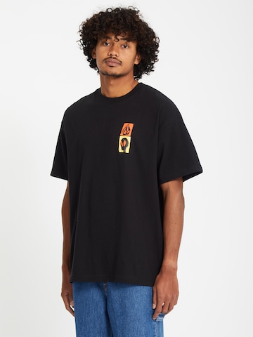 Volcom T-Shirt 'Gonyvaders' in Schwarz