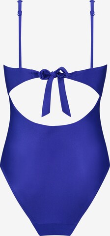Hunkemöller Bralette Swimsuit 'Santorini' in Blue
