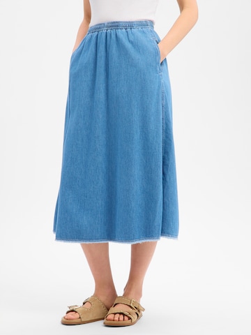 Jupe AMERICAN VINTAGE en bleu : devant