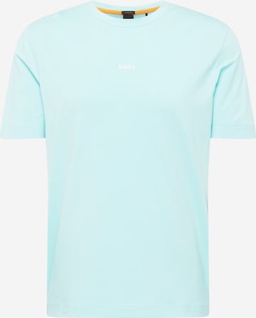 BOSS Orange - Camiseta 'Chup' en azul: frente