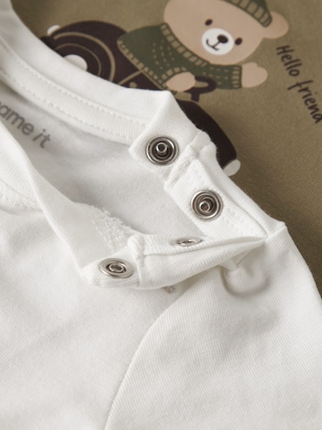 NAME IT Shirt 'NBMOSMAR' in Green