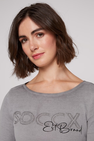 T-shirt Soccx en gris