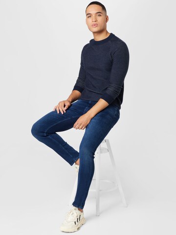 SELECTED HOMME Sweater 'Mesa' in Blue