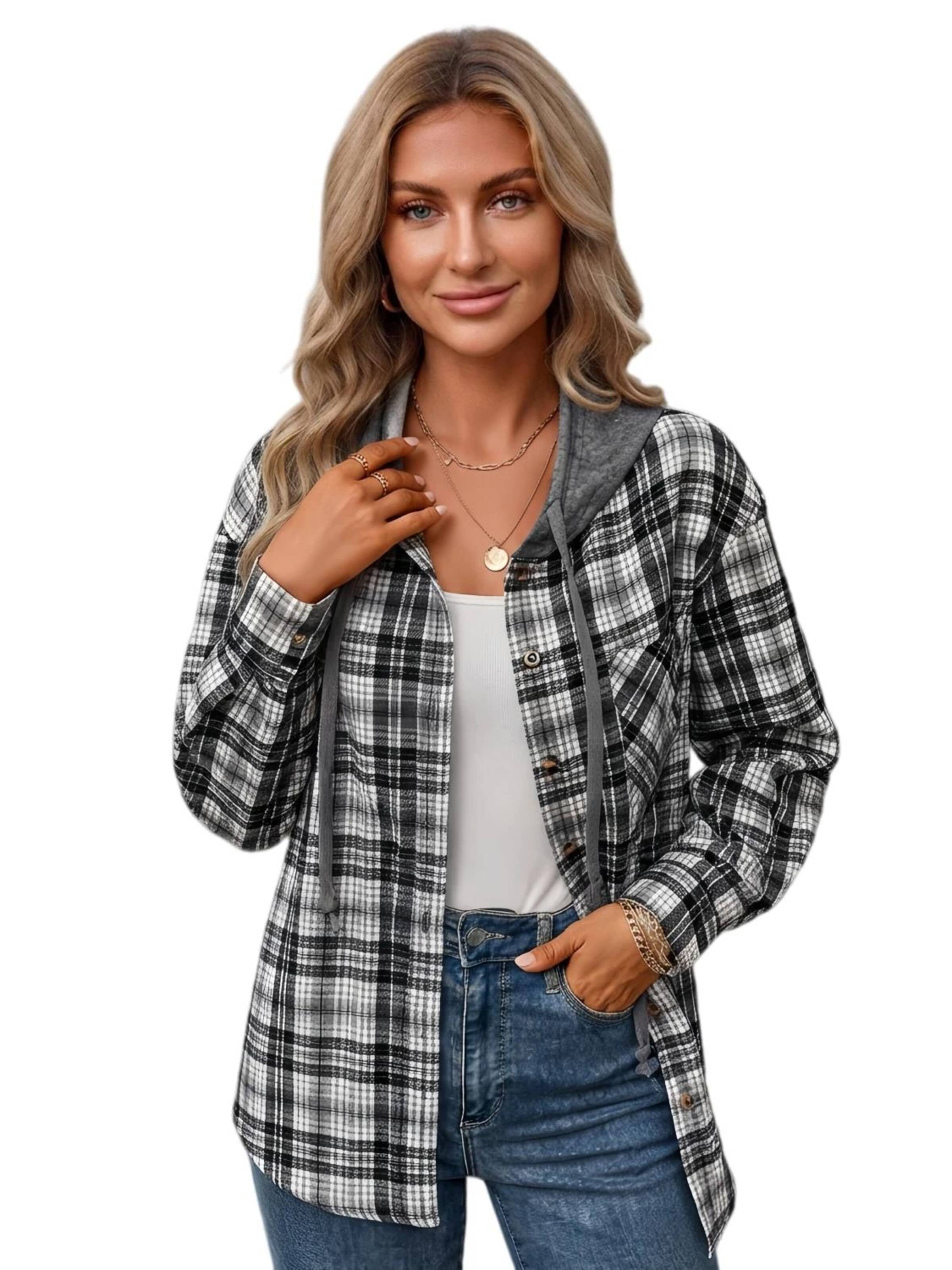Yesfashion Bluzka w kolorze czarny: przód