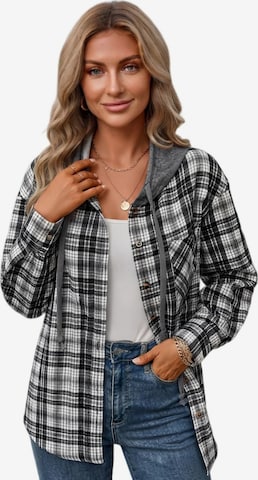 Yesfashion Bluzka w kolorze czarny: przód
