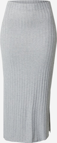 Gonna 'PCIRIS' di PIECES in grigio: frontale