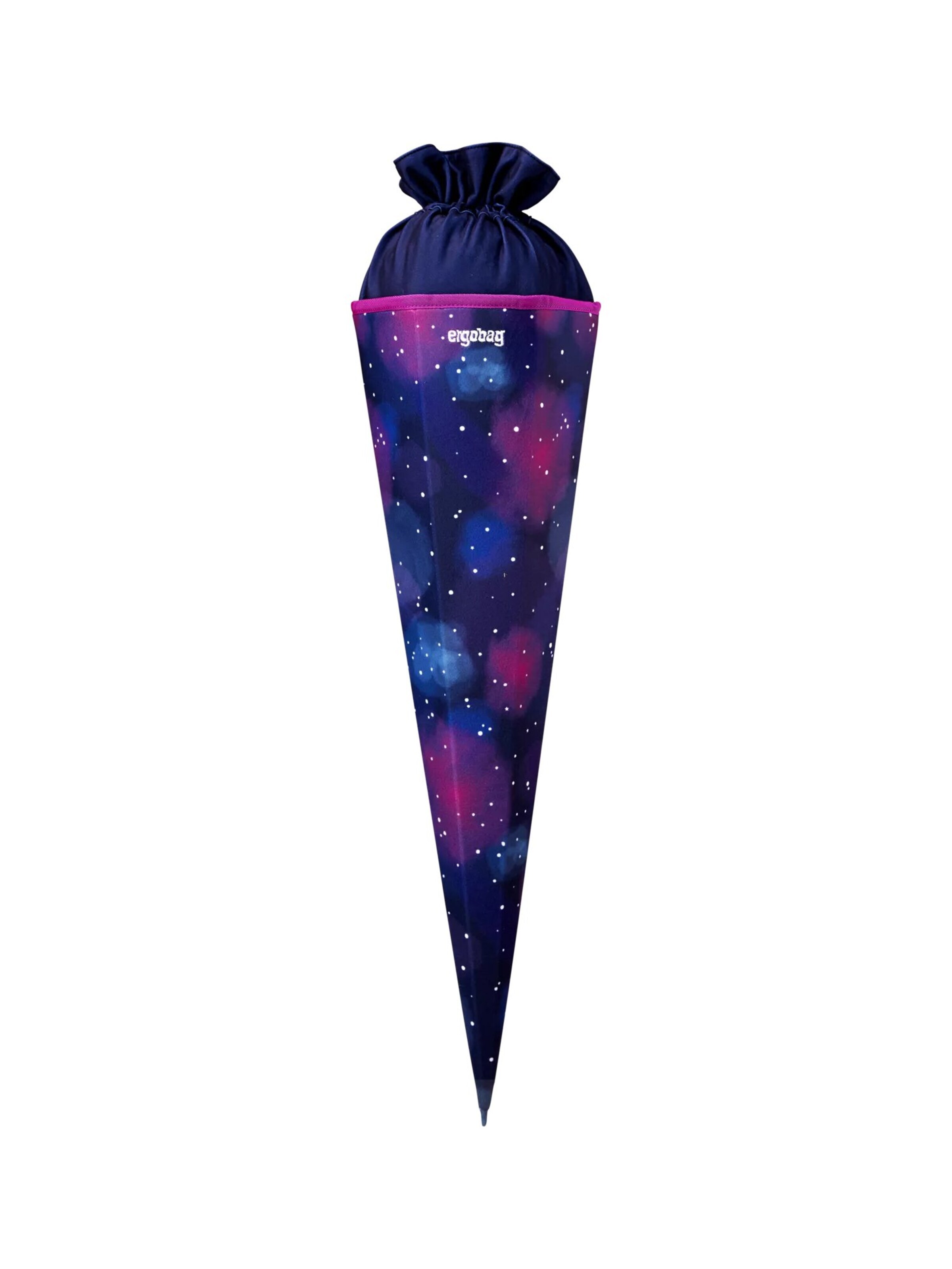 ergobag Tasche 'Schultüte Schultüte'‌‌‌‌‌‌‌‌‌ in Lila: Vorderseite