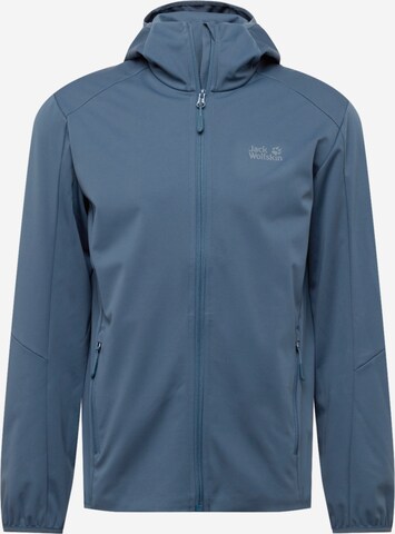 JACK WOLFSKIN Outdoor jacket 'Go Hike' in Blue: front