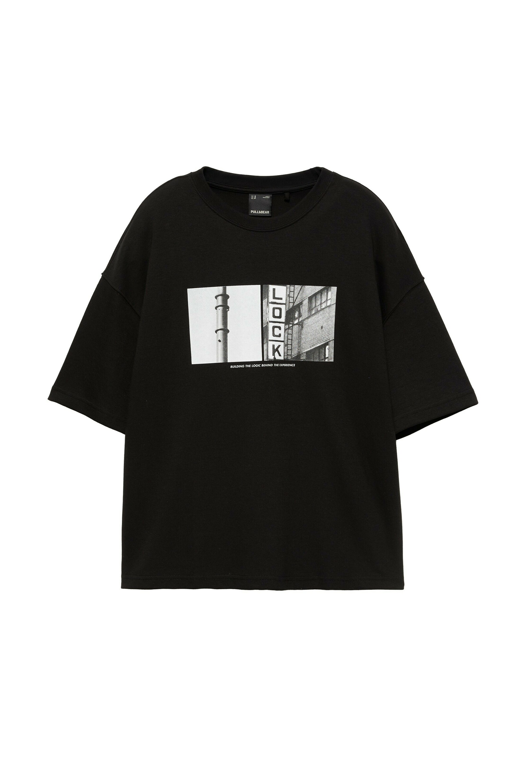 Pull&Bear Bluser & t-shirts i XS i sort, Produktvisning