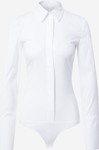 PATRIZIA PEPE Κορμάκι-μπλούζα σε λευκό: μπροστά
