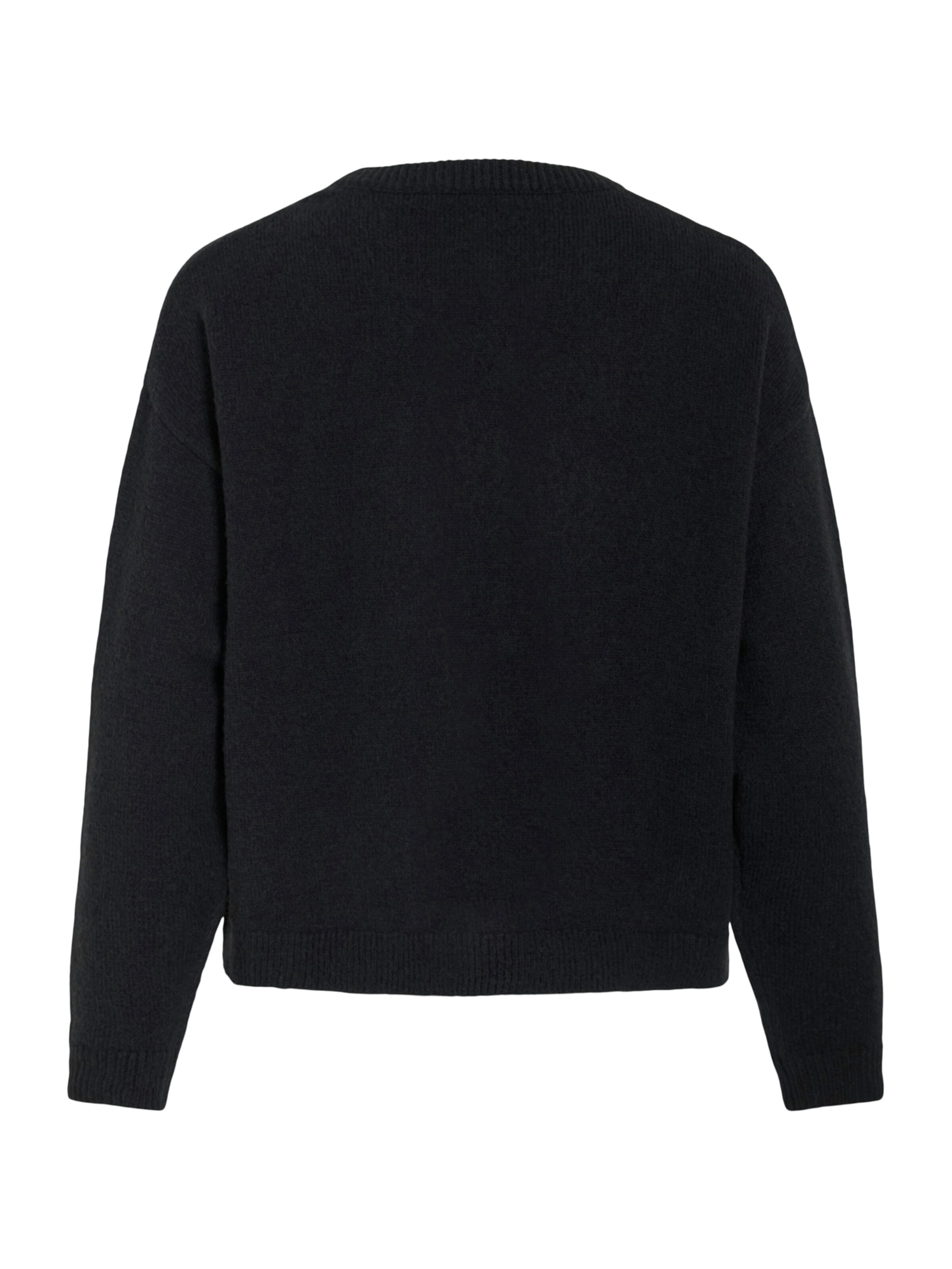 VILA Knit Cardigan 'VIBrianna' in Black