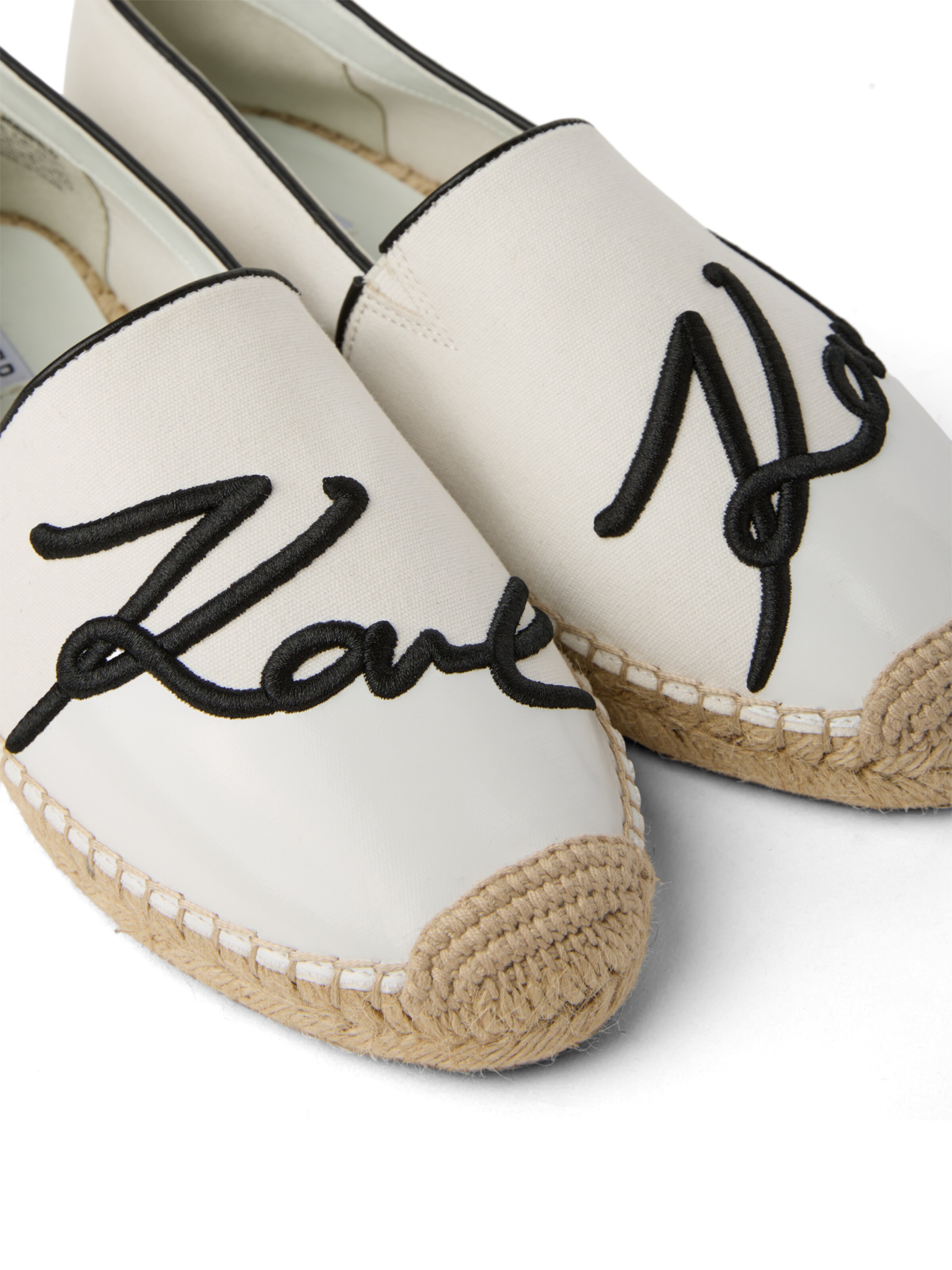 balts Karl Lagerfeld Iešļūcenes ' KAMINI SLIP ON '