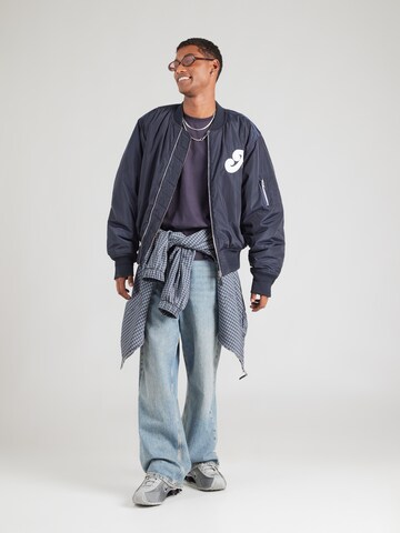 ALPHA INDUSTRIES Majica | modra barva