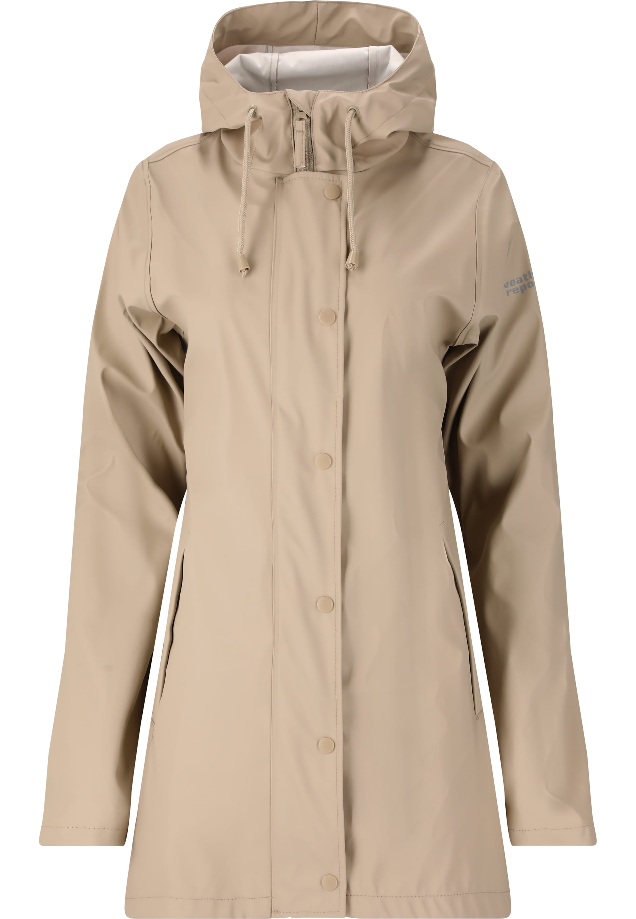 Weather Report Weatherproof jacket 'Petra Jr.' in Beige: front