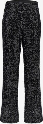 GUESS Wide leg Pants in Black: front