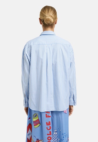 Milano Italy Blouse in Blue