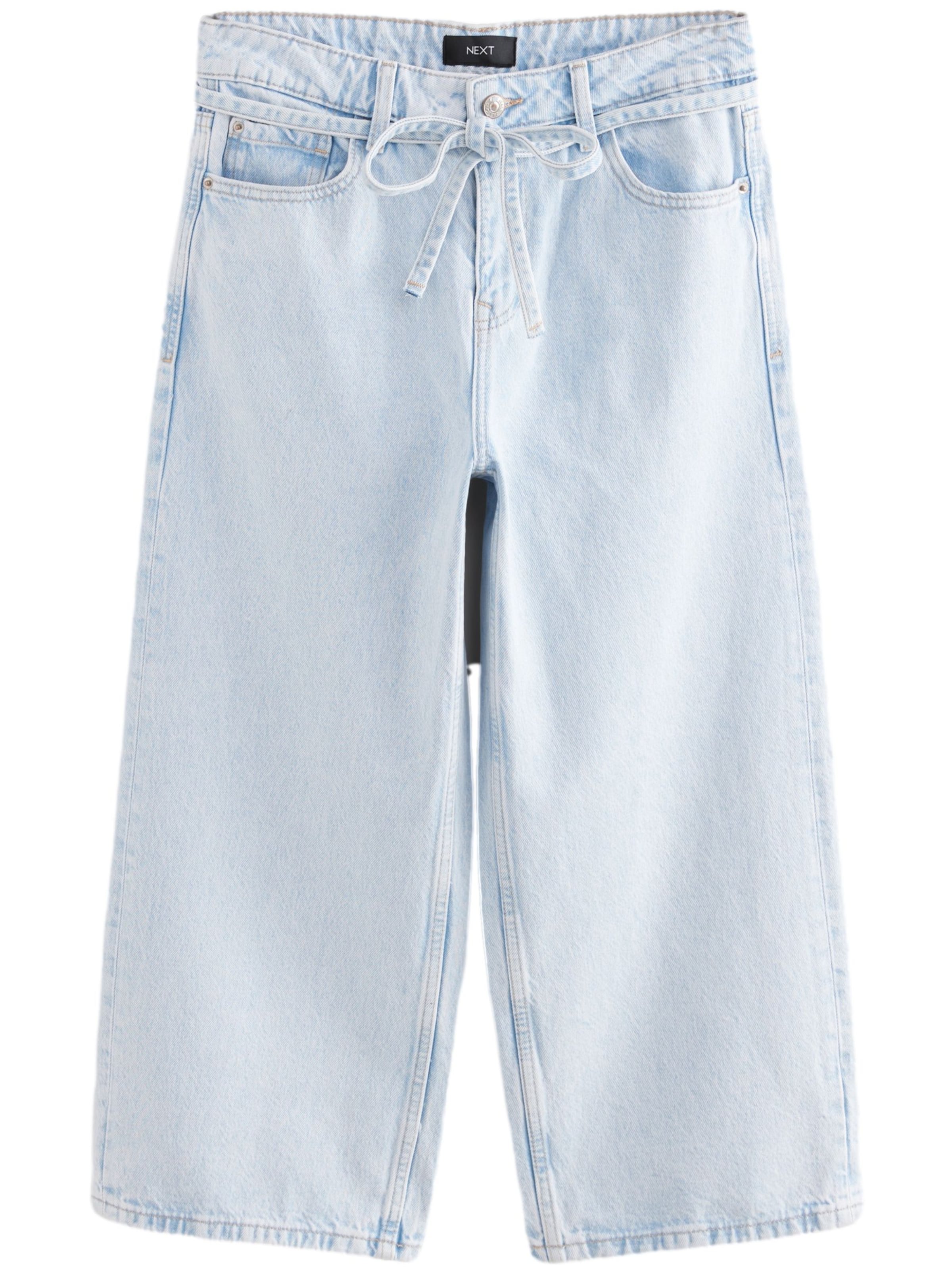 Next Laiad sääred Teksapüksid, värv sinine: eest vaates