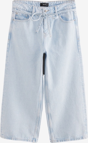 Wide leg Jeans de la Next pe albastru: față