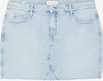 Fustă de la Calvin Klein Jeans Curve pe albastru