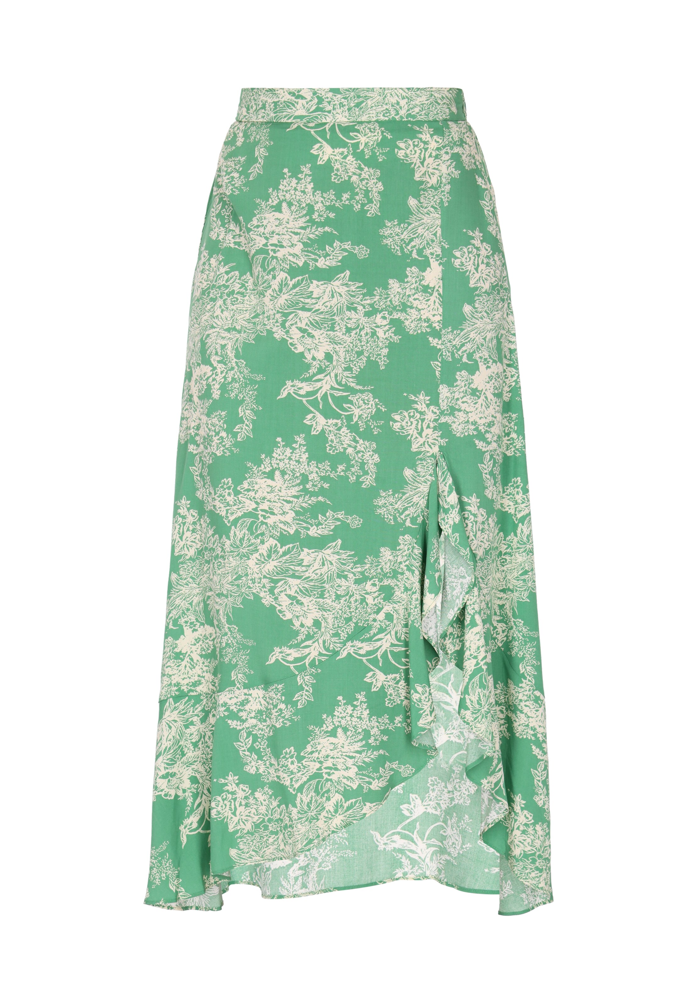 Usha Φούστα σε πράσινο: μπροστά