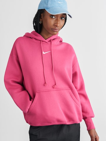 Nike Sportswear Sweatshirt 'Phoenix Fleece' in Pink