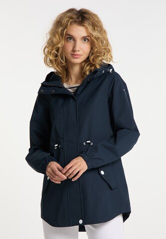 DreiMaster Maritim Between-season jacket in Blue: front