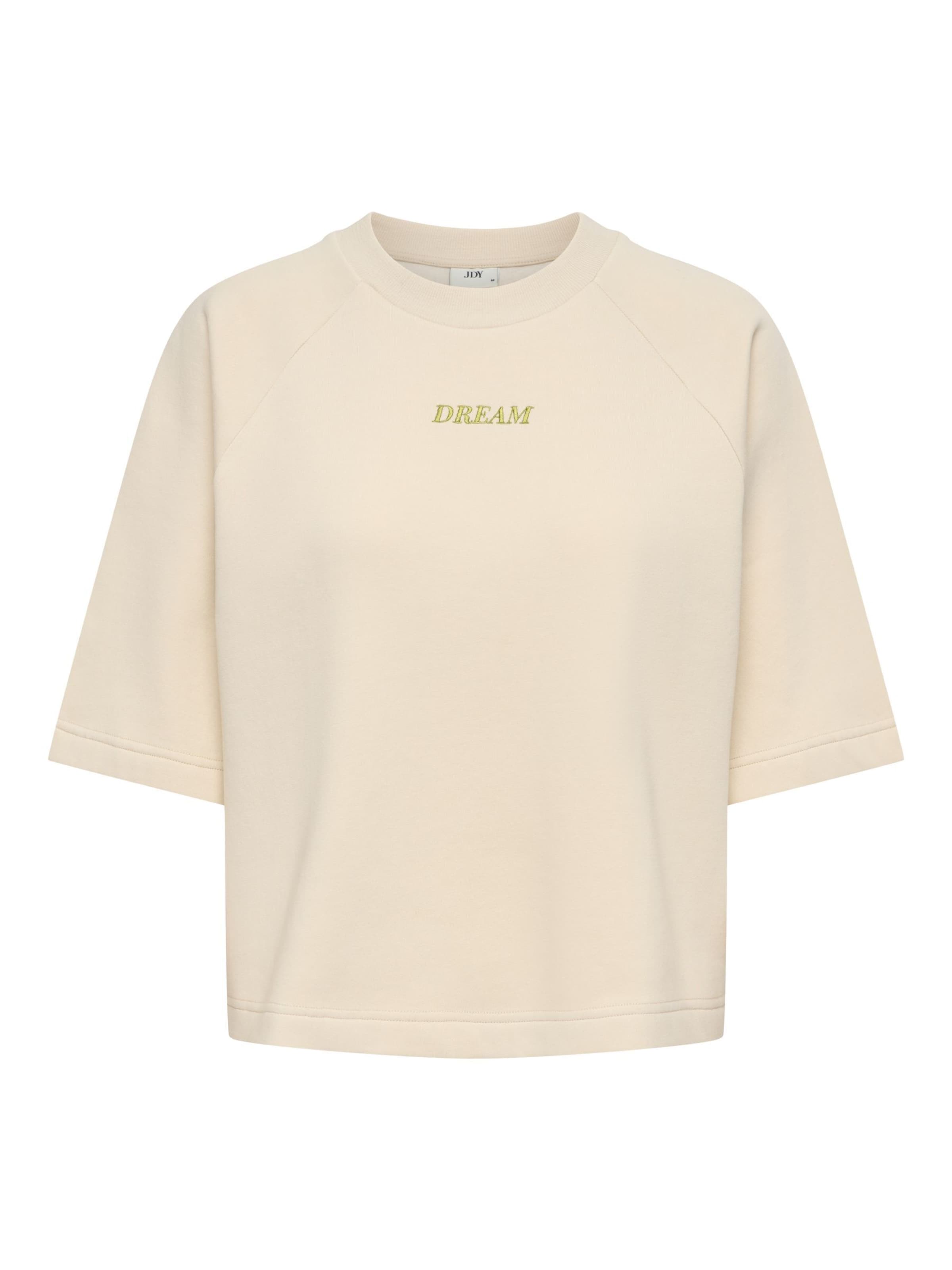 Sweat-shirt 'JDYOlivia' JDY en beige : devant