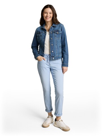 TOM TAILOR - Tapered Calças em azul