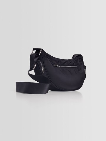 Sac à bandoulière Bershka en noir