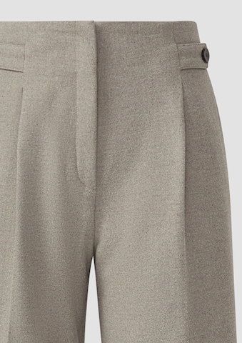 Regular Pantalon à pince s.Oliver en beige