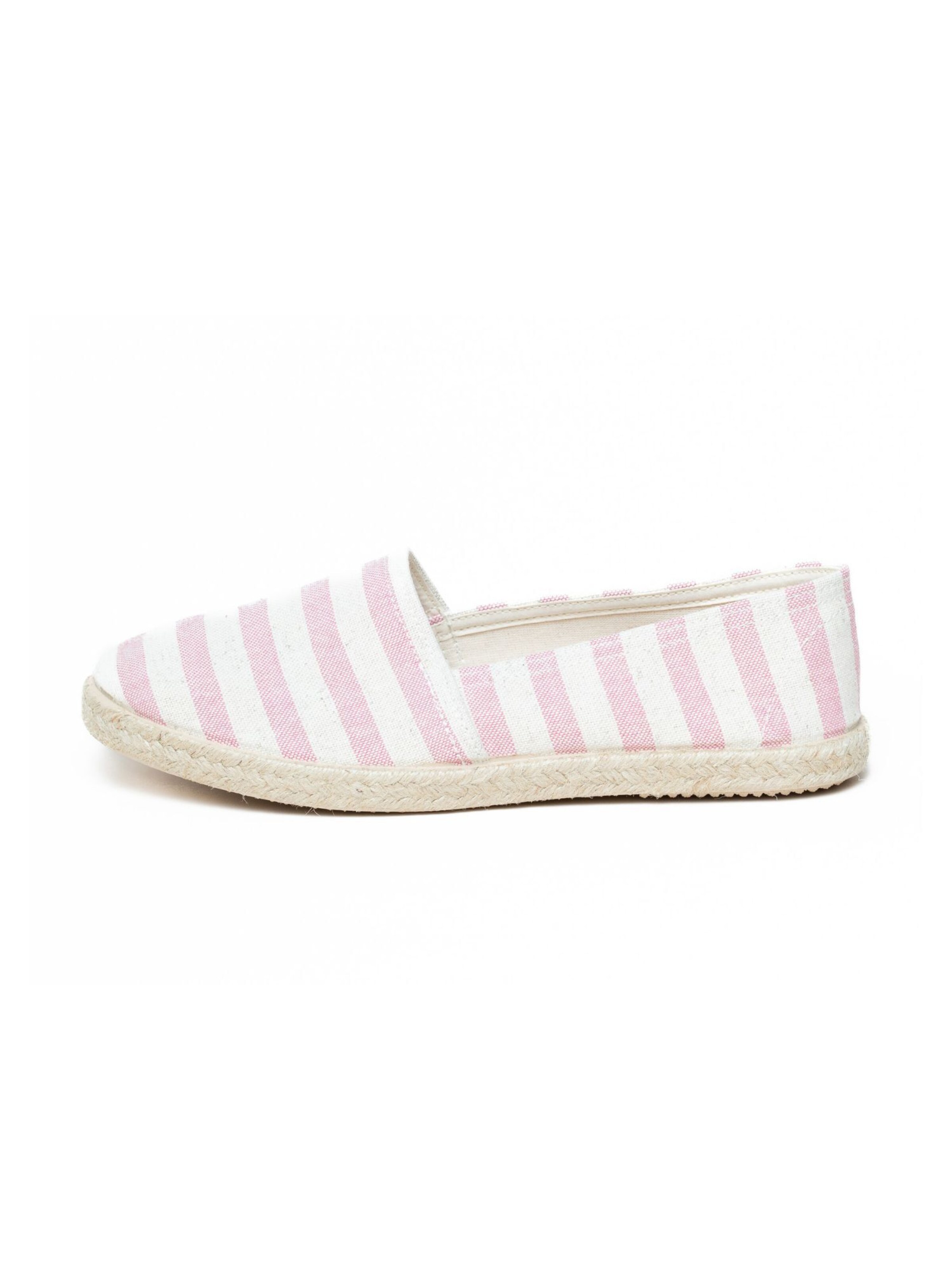 Gottstein Espadrilles 'Espadrille Camping Linen duo' in Pink