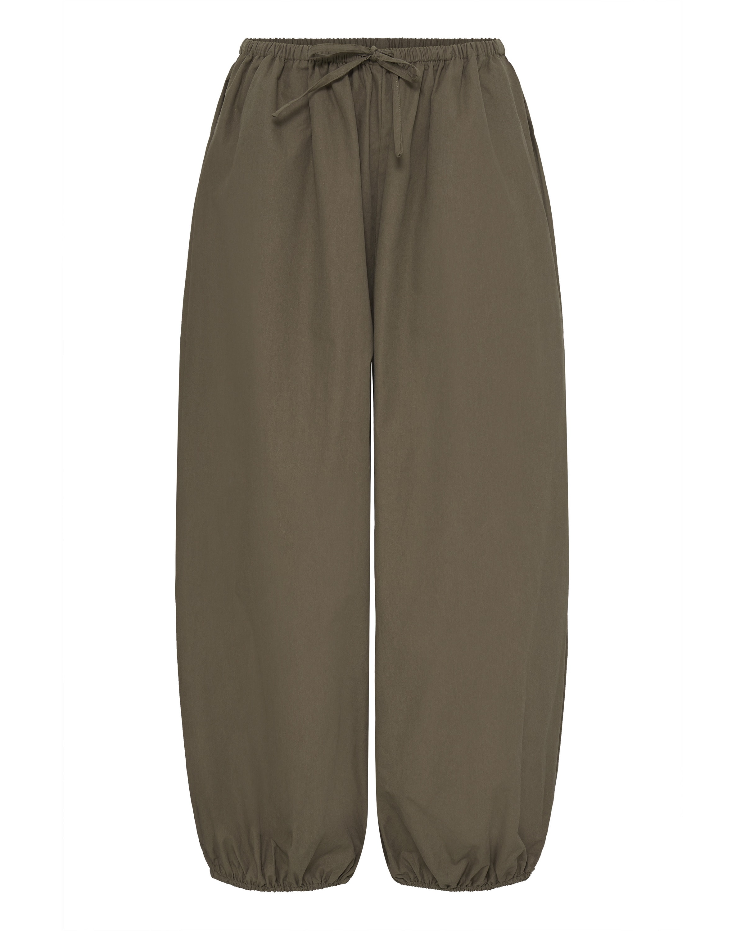 Loosefit Pantalon 'ENYA' Pulz en vert : devant