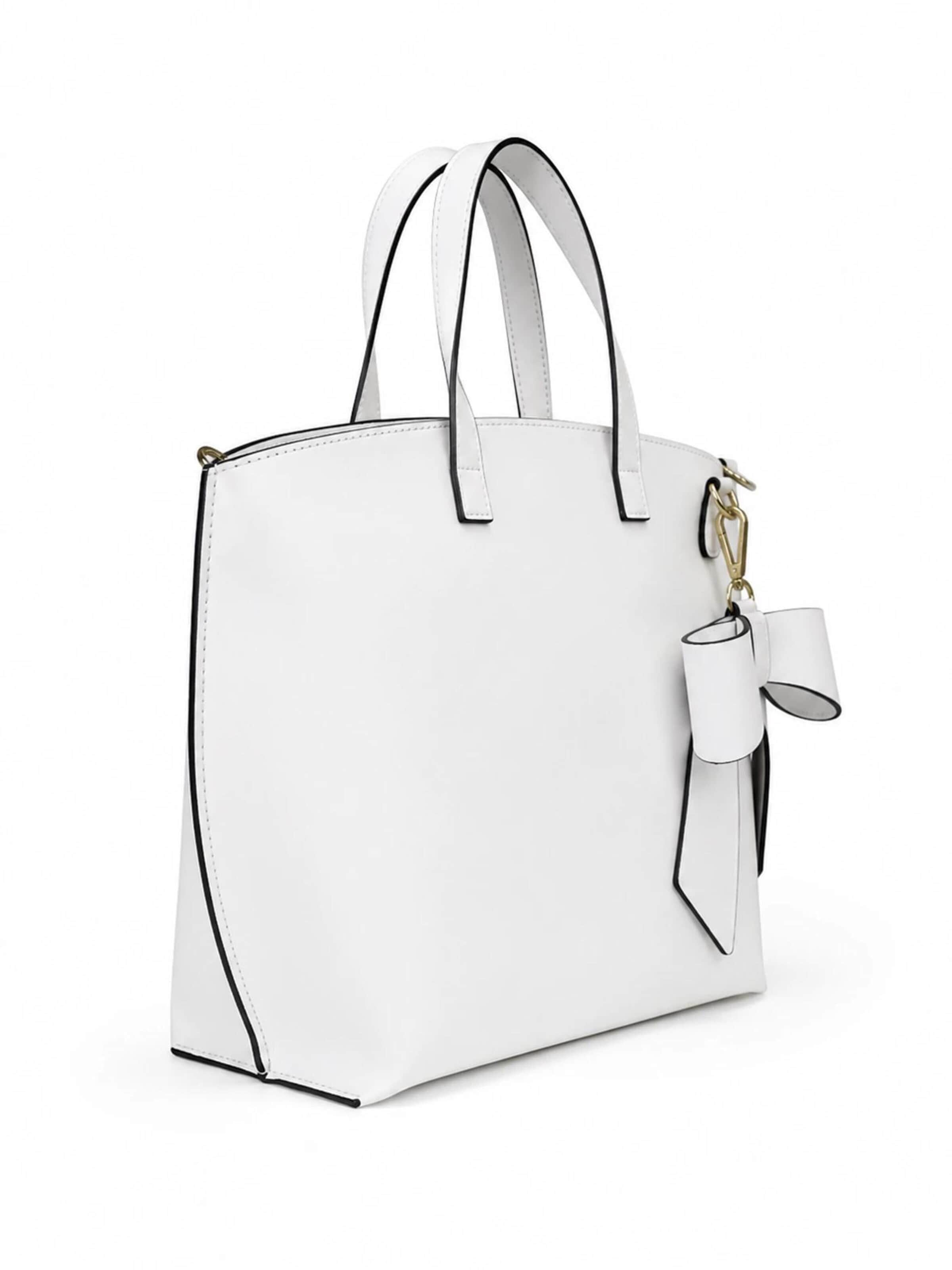 SARA BY JG Håndtaske 'La Solare White - MADE IN ITALY' i hvid