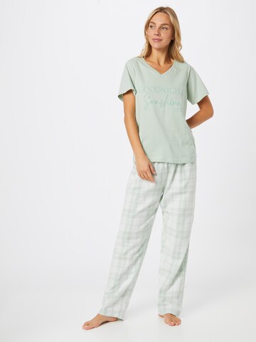 Pijama de la Dorothy Perkins pe verde: față